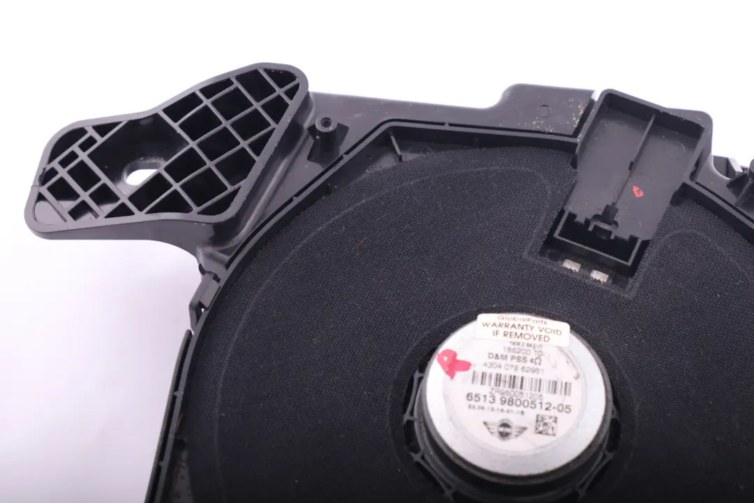 Central Bass Floor Subwoofer Speaker Right Stereo to Mini Countryman R60 with Part number 9800511 Mini Countryman R60 Central Bass Floor Subwoofer Speaker Right Stereo - SKU 9800512 - Part number 9800511