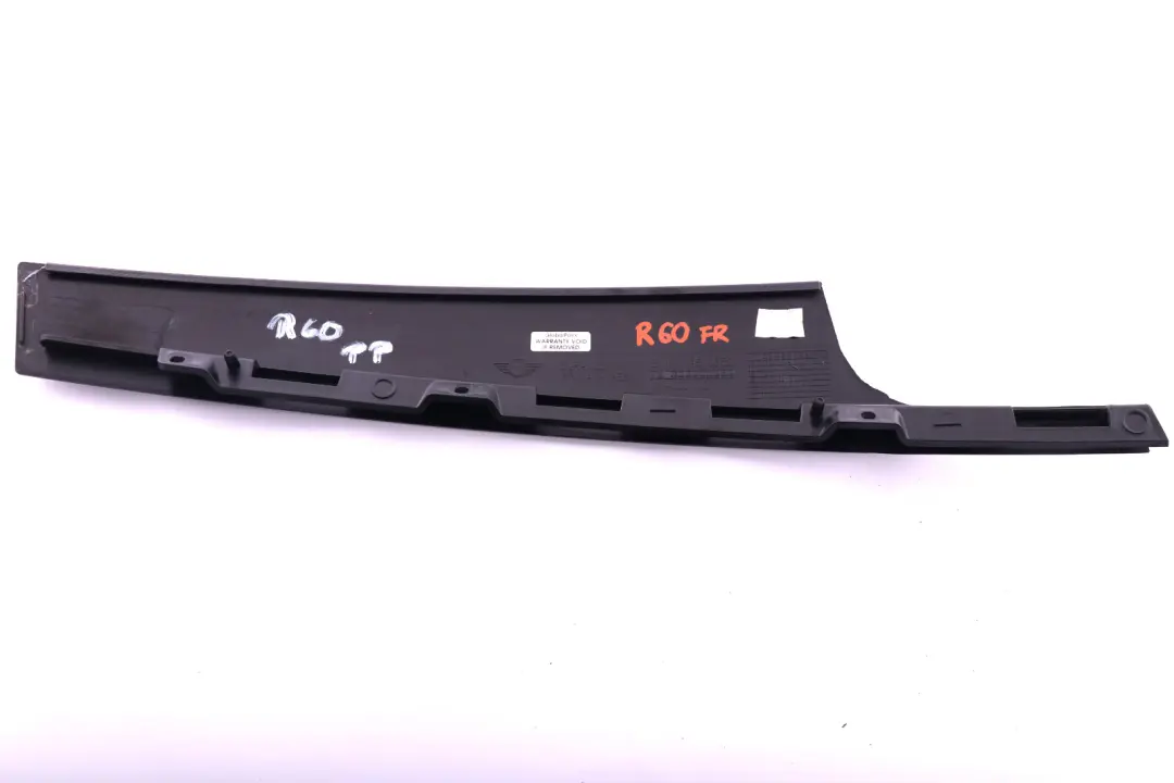 Couverture Montant B Porte avant Droite pour Mini Countryman R60 à propos du numéro de pièce 9800552 Mini Countryman R60 Couverture Montant B Porte avant Droite - SKU 9800552 - Numéro de pièce 9800552