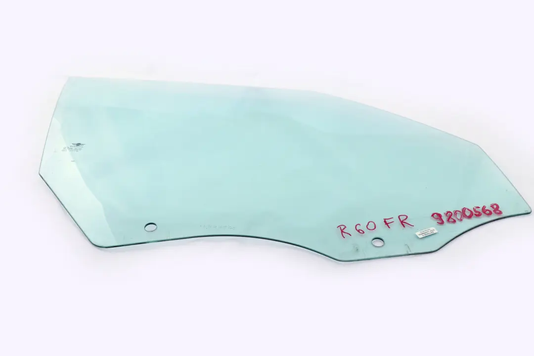 Vitres Avant Droite pour Mini R60 Countryman à propos du numéro de pièce 9800568 Mini R60 Countryman Vitres Avant Droite - SKU 9800568 - Numéro de pièce 9800568