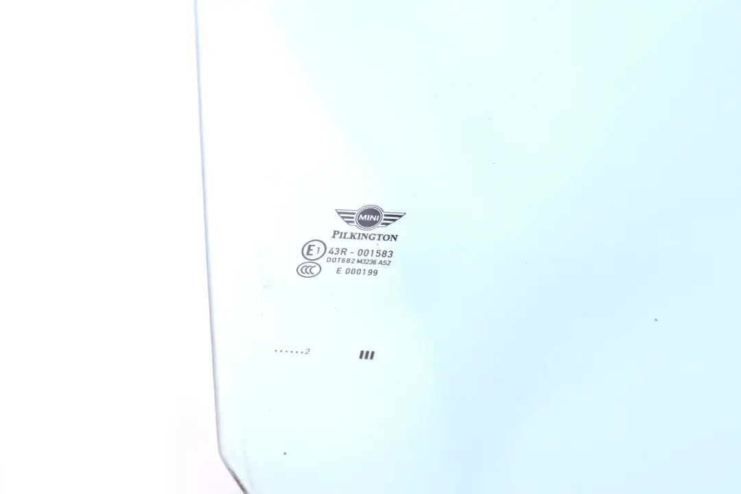 Mini R60 Countryman Front Window Right O/S Door Glass - SKU 9800568 - Part number 9800568