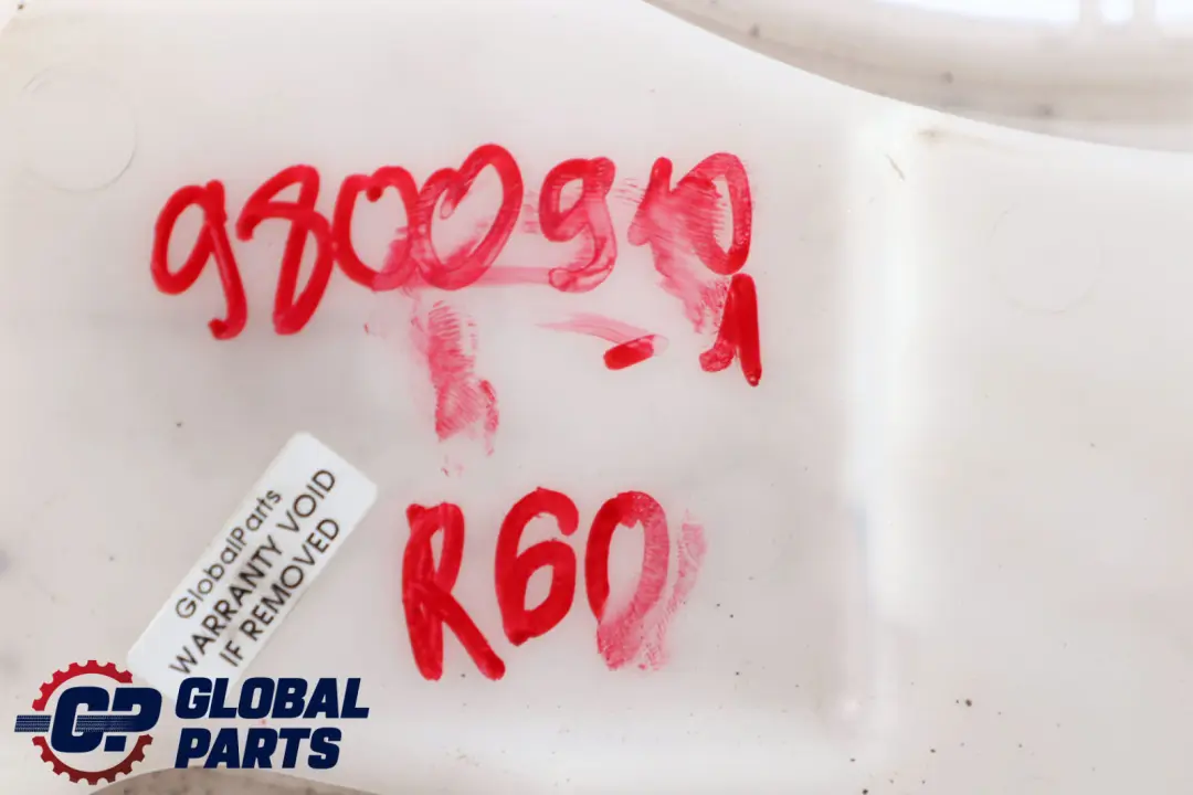 Windscreen Washer Fluid Reservoir Pipe Tank to Mini Cooper R60 R61 with Part number 9800910 Mini Cooper R60 R61 Windscreen Washer Fluid Reservoir Pipe Tank - SKU 9800910-1 - Part number 9800910