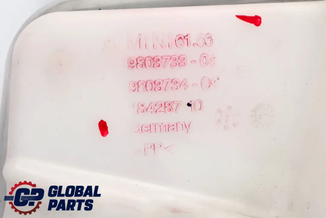 Réservoir De Liquide Lave-Glace pour Mini Cooper R60 R61 à propos du numéro de pièce 9800910 Mini Cooper R60 R61 Réservoir De Liquide Lave-Glace - SKU 9800910-1 - Numéro de pièce 9800910