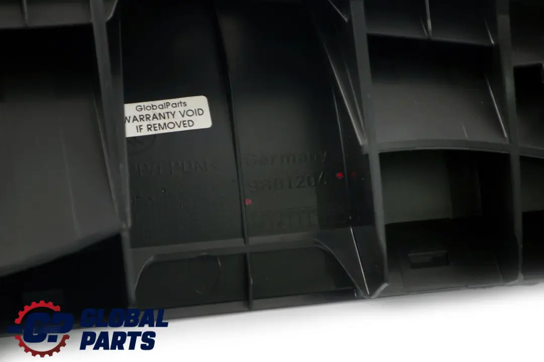 Support Protection Panneau Plancher Central Coffre Noir pour Mini R60 à propos du numéro de pièce 9801206 Mini R60 Support Protection Panneau Plancher Central Coffre Noir - SKU 9801206 - Numéro de pièce 9801206