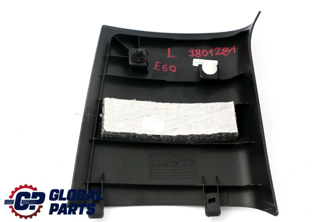Mini Countryman R60 Blende D-SĂ¤ule Abdeckung Links Carbon Black Schwarz 980127 - SKU 9801281 - Teilenummer 9801281