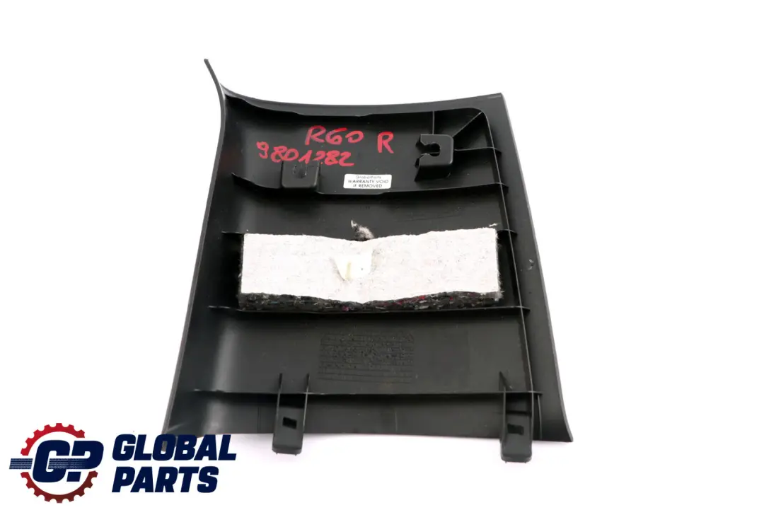 Tapa Columna D Superior Derecha Carbono Negro para Mini Countryman R60 con número de pieza 9801278 Mini Countryman R60 Tapa Columna D Superior Derecha Carbono Negro - SKU 9801282 - Número de pieza 9801278