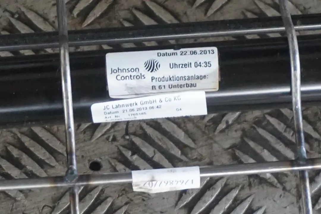 Right Seat O/S Backrest Frame Mechanism to BMW Mini Countryman R60 Rear with Part number 9801304 BMW Mini Countryman R60 Rear Right Seat O/S Backrest Frame Mechanism - SKU 9801304 - Part number 9801304