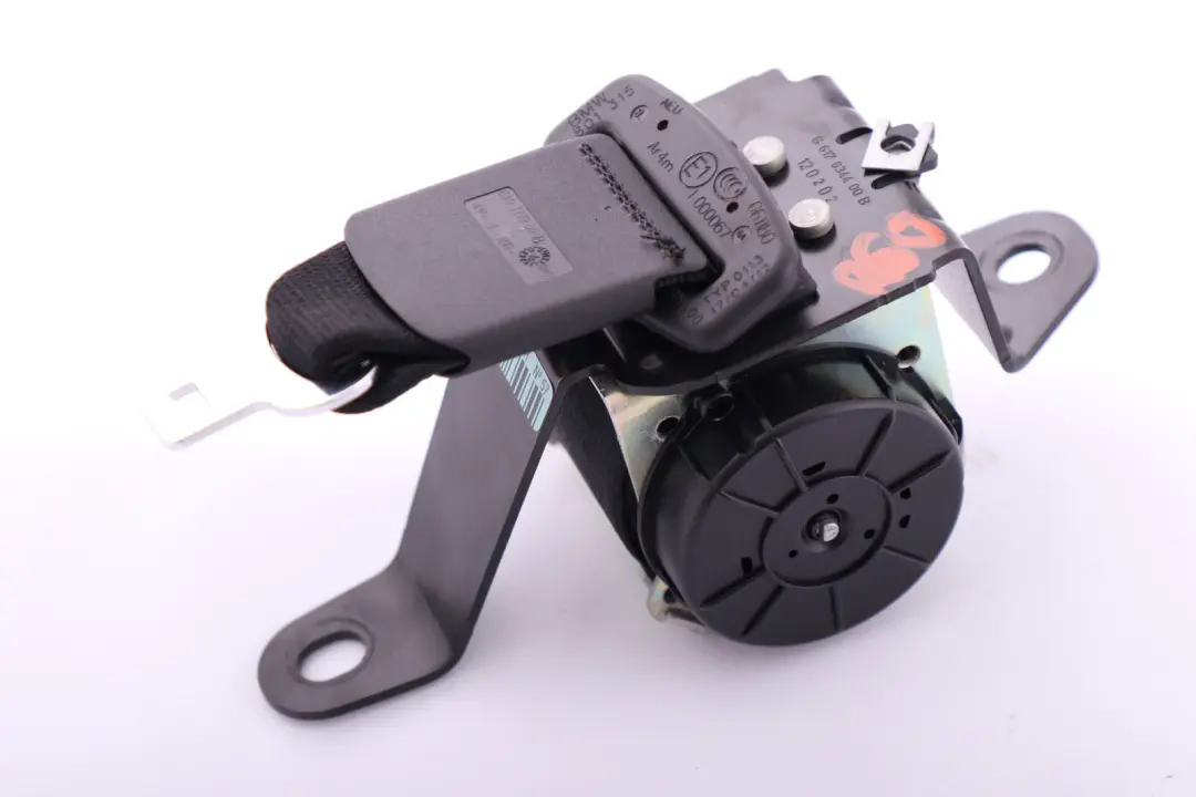 Centre Upper Belt Black to Mini Countryman R60 Rear with Part number 9801315 Mini Countryman R60 Rear Centre Upper Belt Black - SKU 9801315 - Part number 9801315