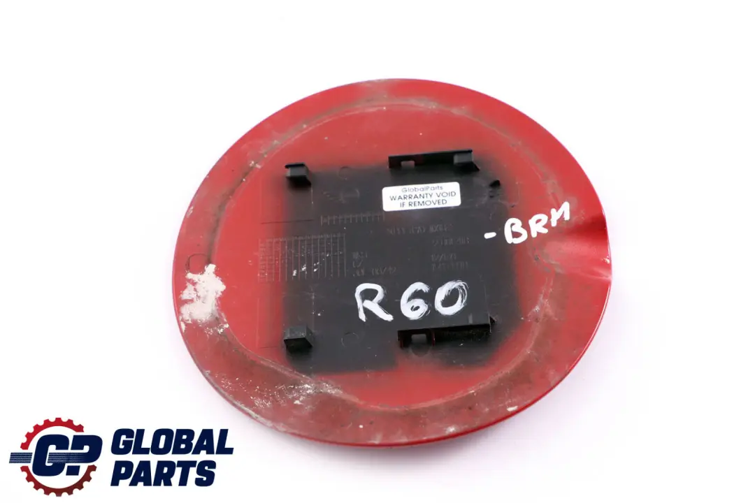 Filler Fill In Flap Cover Blazing Red Metallic to BMW Mini Countryman R60 Fuel with Part number 9801418 BMW Mini Countryman R60 Fuel Filler Fill In Flap Cover Blazing Red Metallic - SKU 9801418-BRM - Part number 9801418