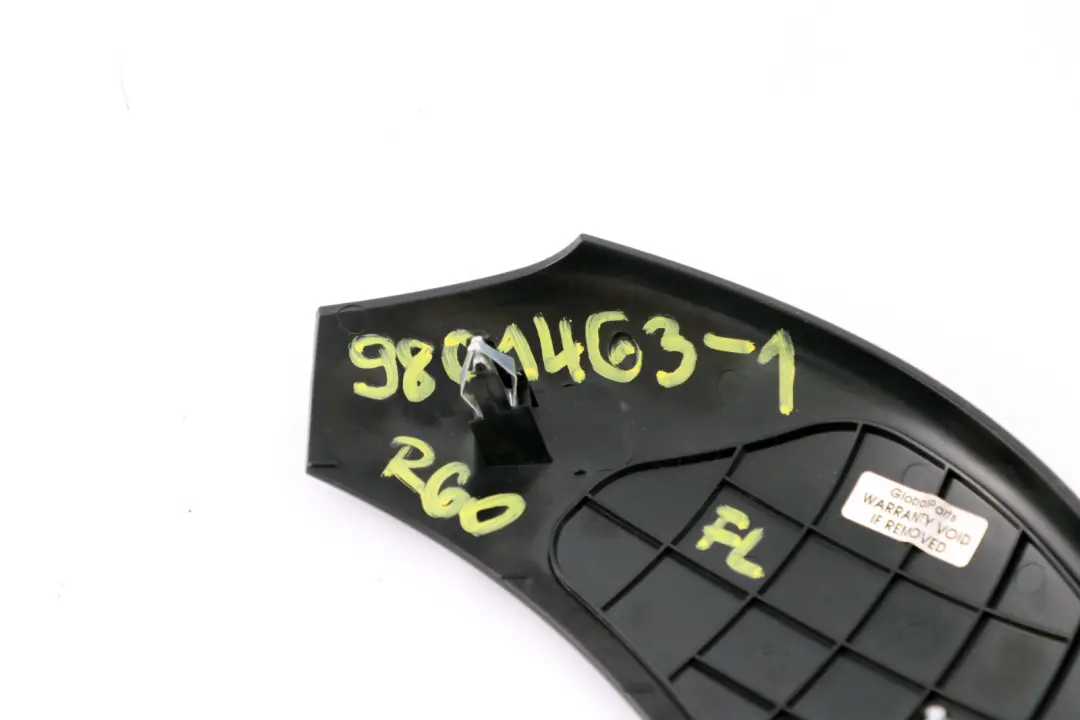 Dekorblende Konsole vorne links Piano Black für BMW Mini Countryman R60 mit Teilenummer 9801463 BMW Mini Countryman R60 Dekorblende Konsole vorne links Piano Black - SKU 9801463-1 - Teilenummer 9801463