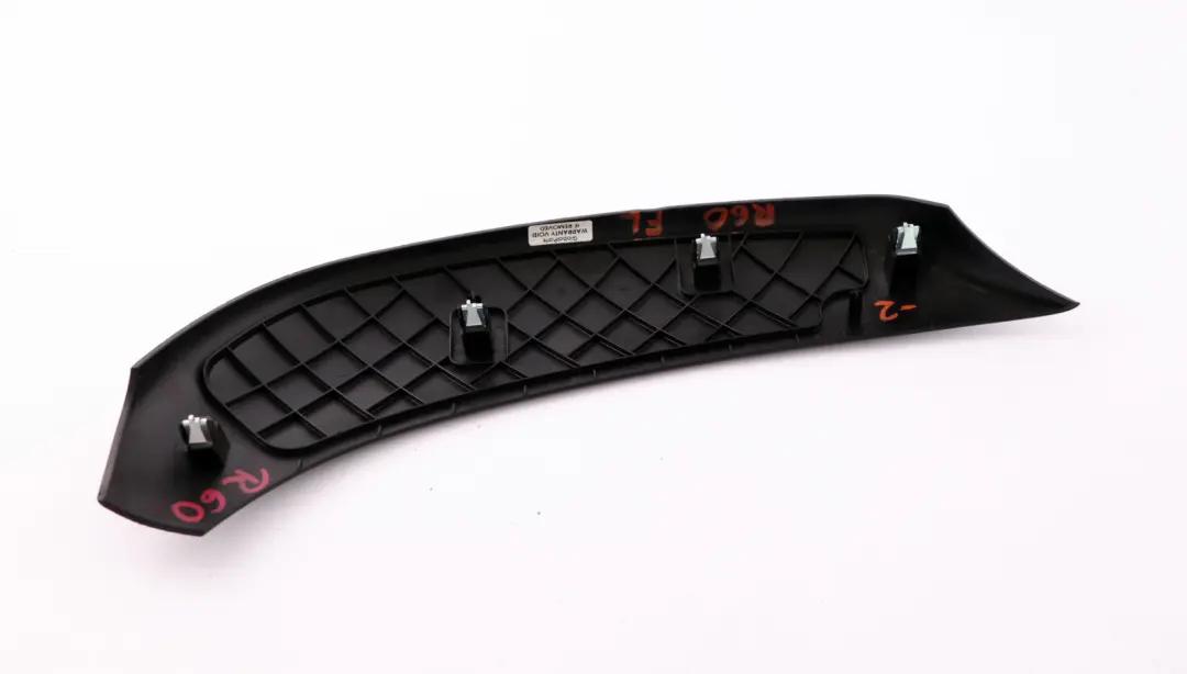 Rivestimento Console Anteriore Sinistra Nero per Mini Countryman 2 R60 con numero di parte 9801463 Mini Countryman 2 R60 Rivestimento Console Anteriore Sinistra Nero - SKU 9801463-2 - Numero di parte 9801463