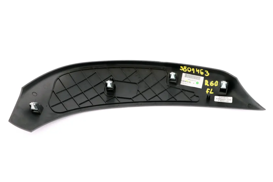 Dekorblende Konsole vorne links 5145 für BMW Mini Countryman R60 mit Teilenummer 9801463 BMW Mini Countryman R60 Dekorblende Konsole vorne links 5145 - SKU 9801463 - Teilenummer 9801463