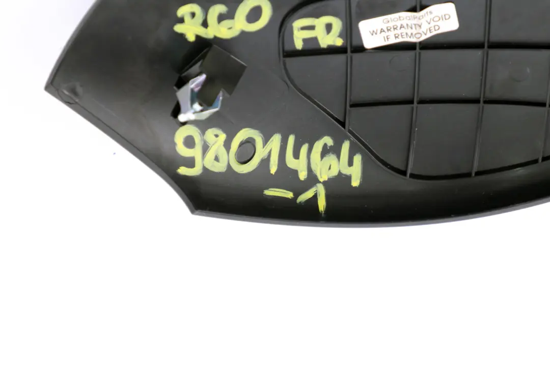 BMW Mini Countryman R60 Trim Cover Console Front Right O/S Piano Black - SKU 9801464-1 - Part number 9801464