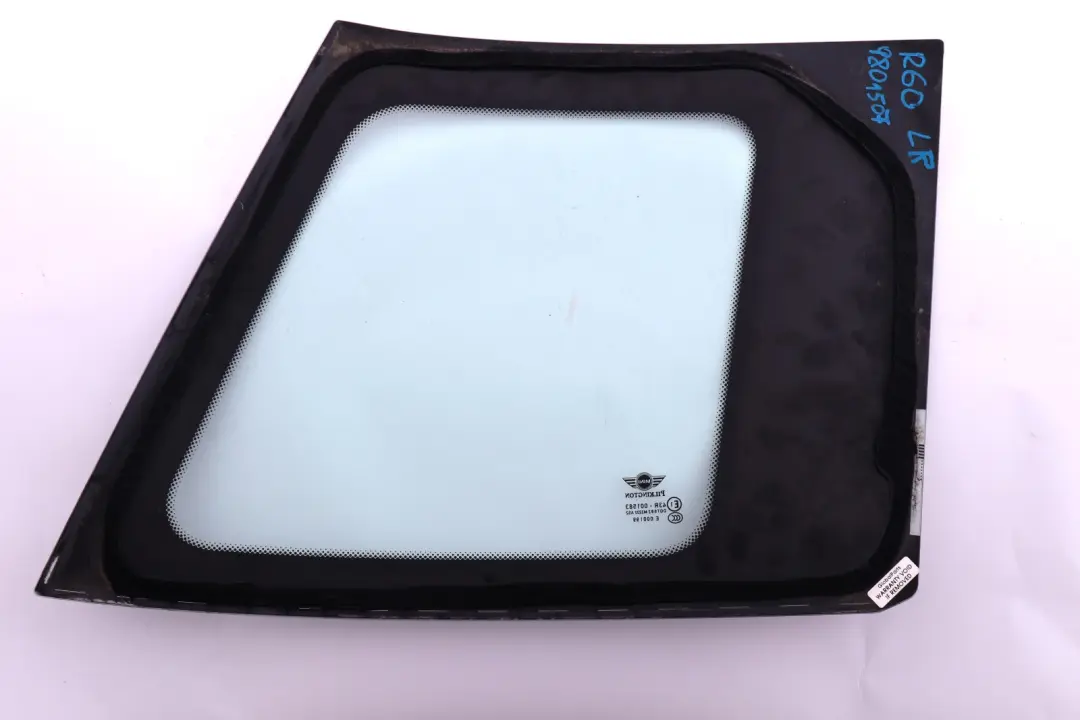 Side Fixed Glass Window AS2 Rear Left N/S to Mini Countryman R60 with Part number 9801507 Mini Countryman R60 Side Fixed Glass Window AS2 Rear Left N/S - SKU 9801507 - Part number 9801507