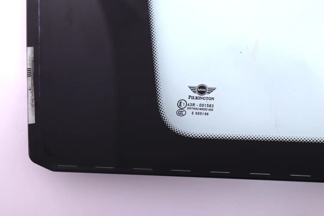Side Fixed Glass Window AS2 Rear Left N/S to Mini Countryman R60 with Part number 9801507 Mini Countryman R60 Side Fixed Glass Window AS2 Rear Left N/S - SKU 9801507 - Part number 9801507