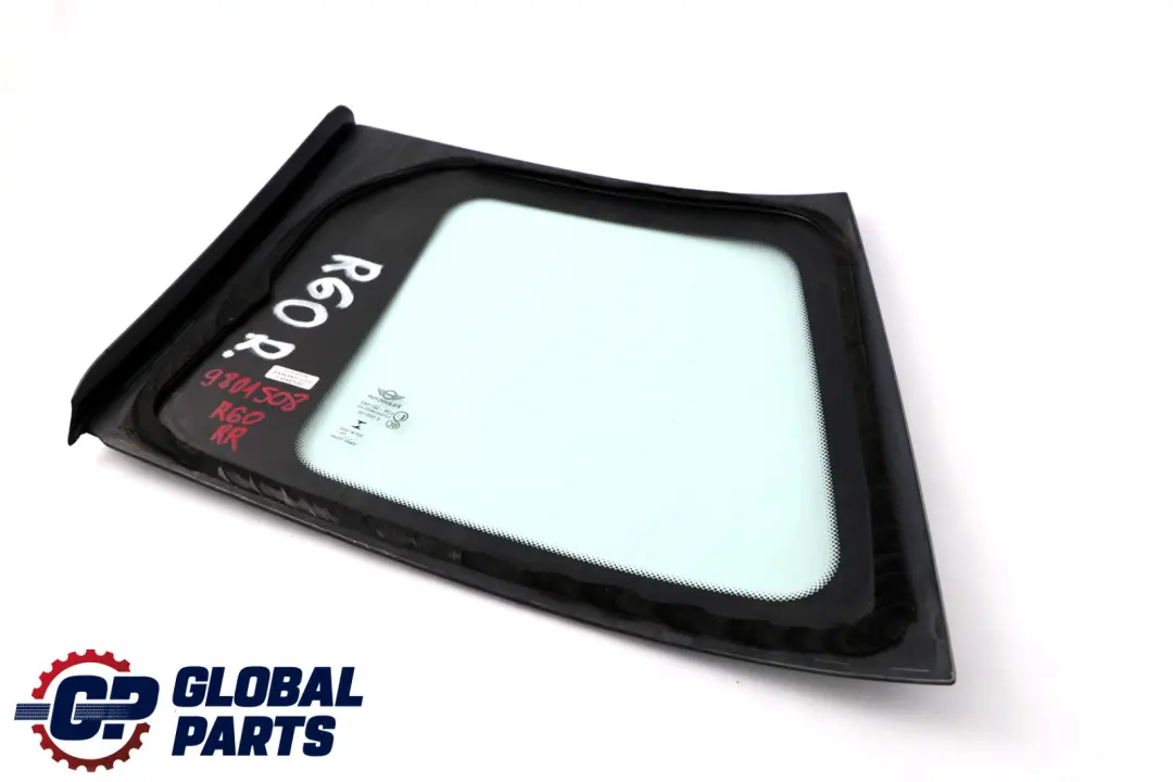 Szyba Stała Karoseryjna Prawy Tył do Mini Countryman R60 o numerze 9801508 Mini Countryman R60 Szyba Stała Karoseryjna Prawy Tył - SKU 9801508 - Numer Części 9801508