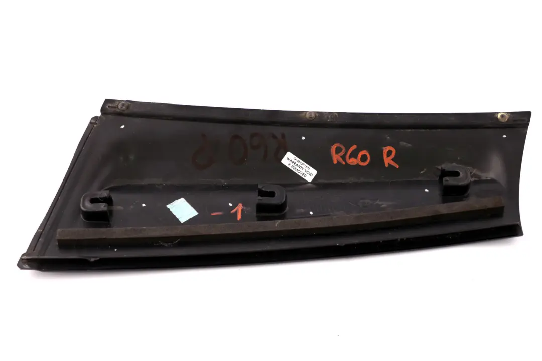 Column D Pillar Trim Cover Right O/S Black to Mini Countryman 1 R60 with Part number 9801548 Mini Countryman 1 R60 Column D Pillar Trim Cover Right O/S Black - SKU 9801548-1 - Part number 9801548