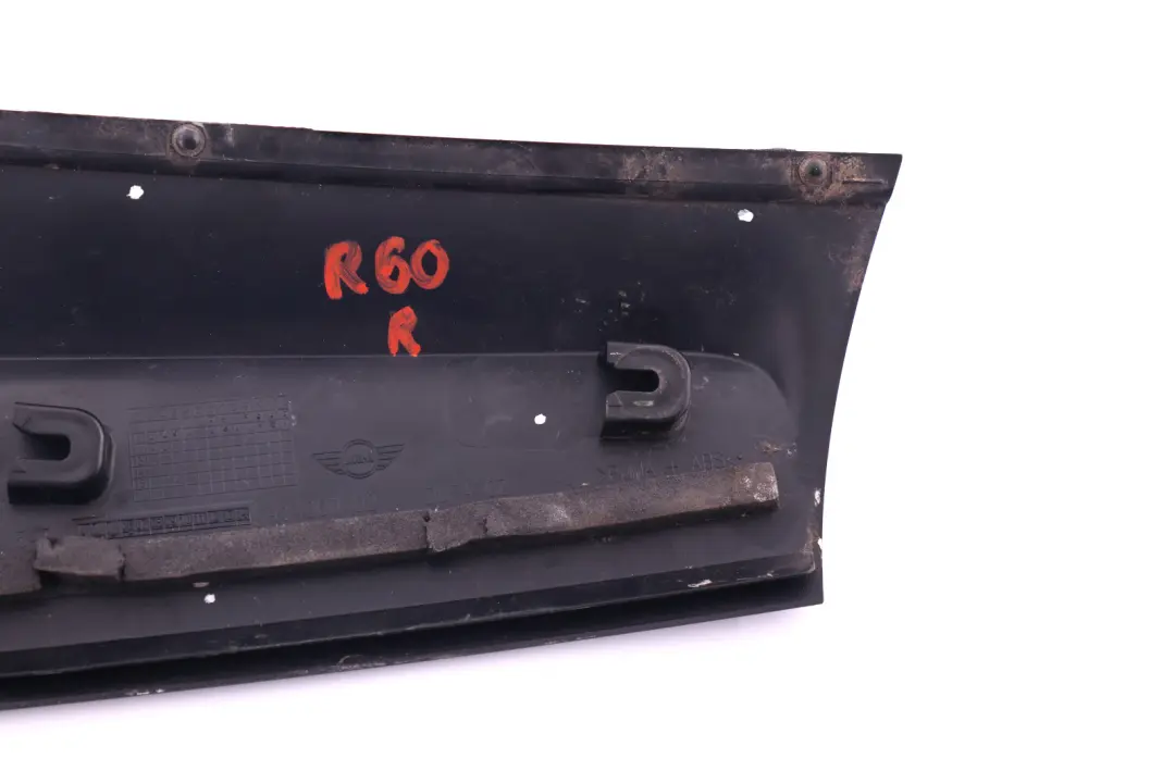 Mini Countryman R60 Säule D Säule Trim Abdeckung Rechts Schwarz - SKU 9801548 - Teilenummer 9801548