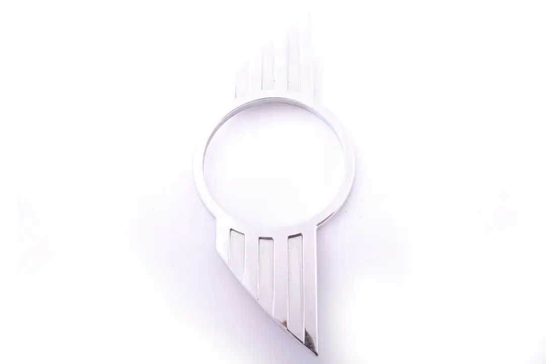 BMW MINI Cooper One R60 R61 Emblem Badge Rear Trunk Lid Surround Chrome - SKU 9801607 - Part number 9801607