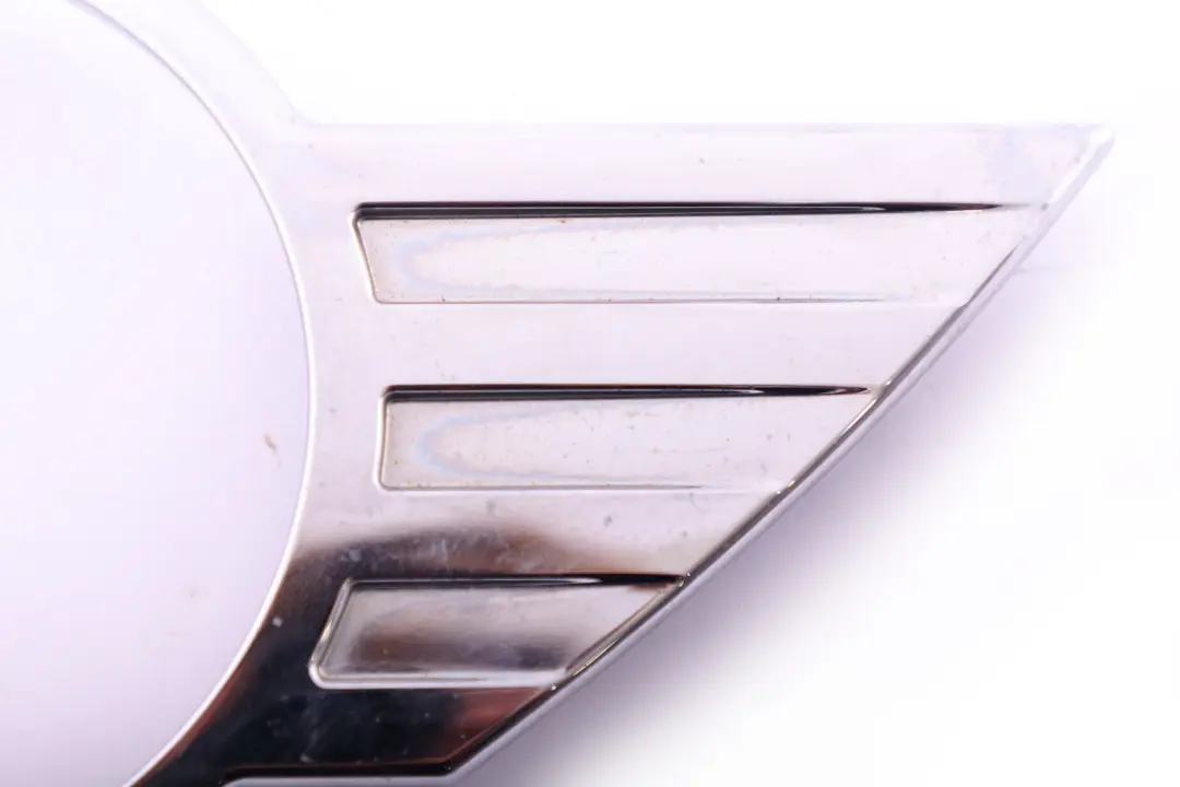 BMW MINI Cooper One R60 R61 Emblem Badge Rear Trunk Lid Surround Chrome - SKU 9801607 - Part number 9801607
