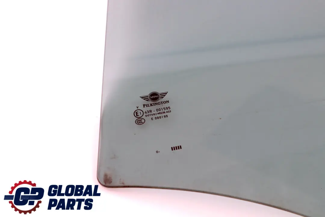 Mini Cooper R60 Countryman Vetro Della Portiera Posteriore Sinistra Nero AS3 - SKU 9801615 - Numero di parte 9801615