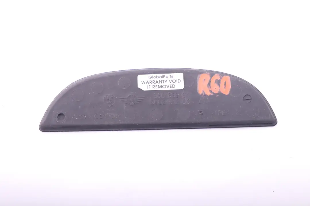 Mini Countryman Paceman R60 R61 Ablage Gummimatte Abdeckung - SKU 9801639 - Teilenummer 9801639