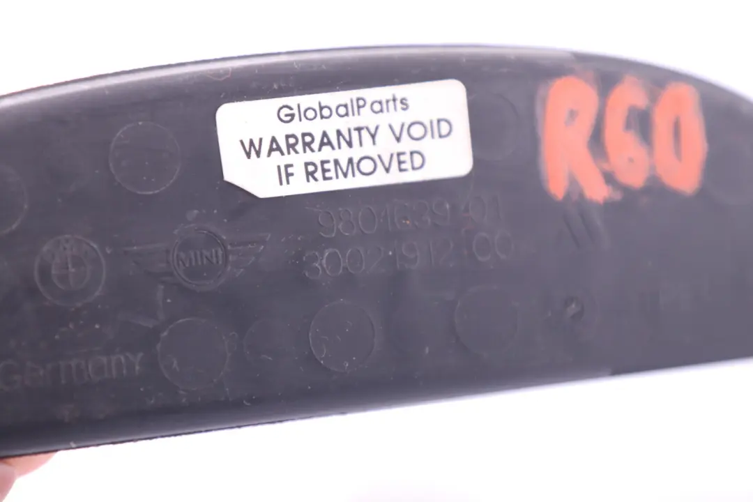 Mini Countryman Paceman R60 R61 Rubber Insert Front Oddments Tray - SKU 9801639 - Part number 9801639