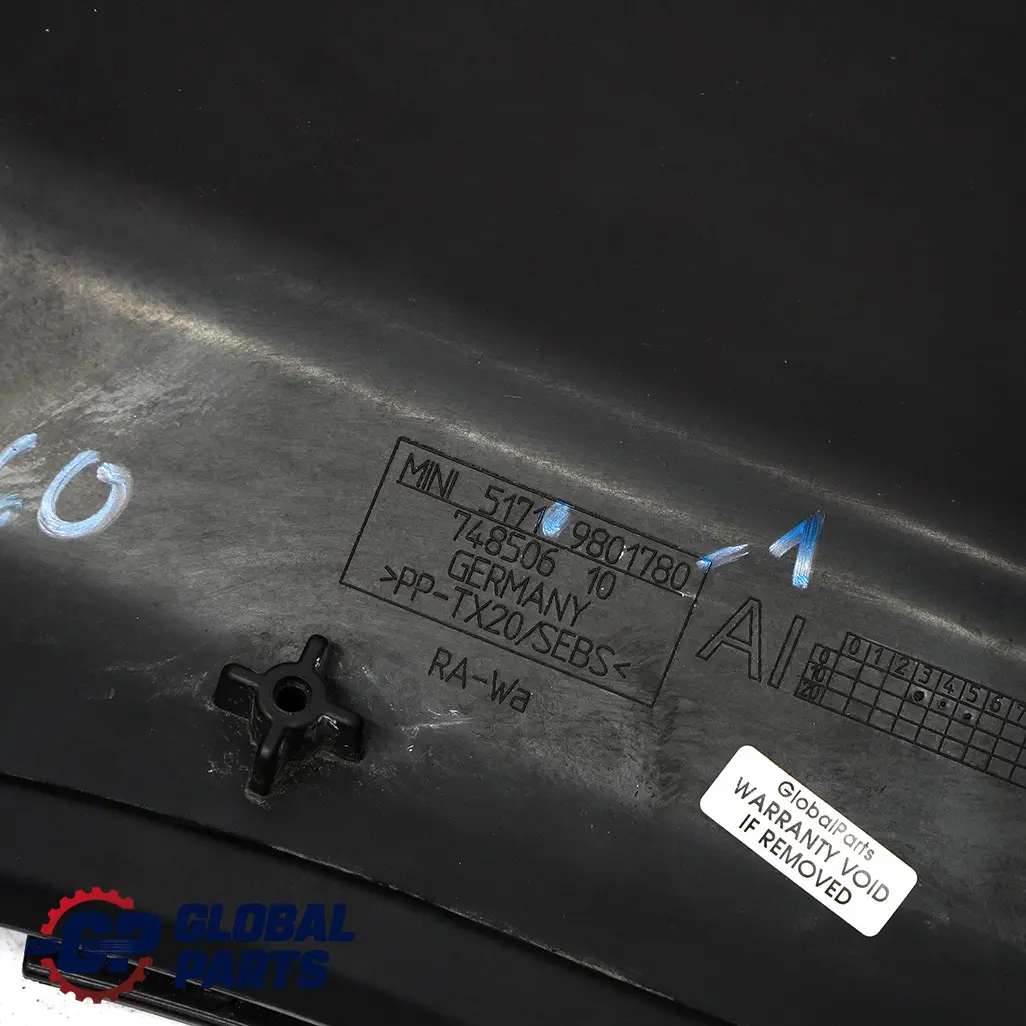 Compatriote Paceman Panneau Partie Superieure Capot pour Mini R60 R61 à propos du numéro de pièce 9801780 Mini R60 R61 Compatriote Paceman Panneau Partie Superieure Capot - SKU 9801780-1 - Numéro de pièce 9801780