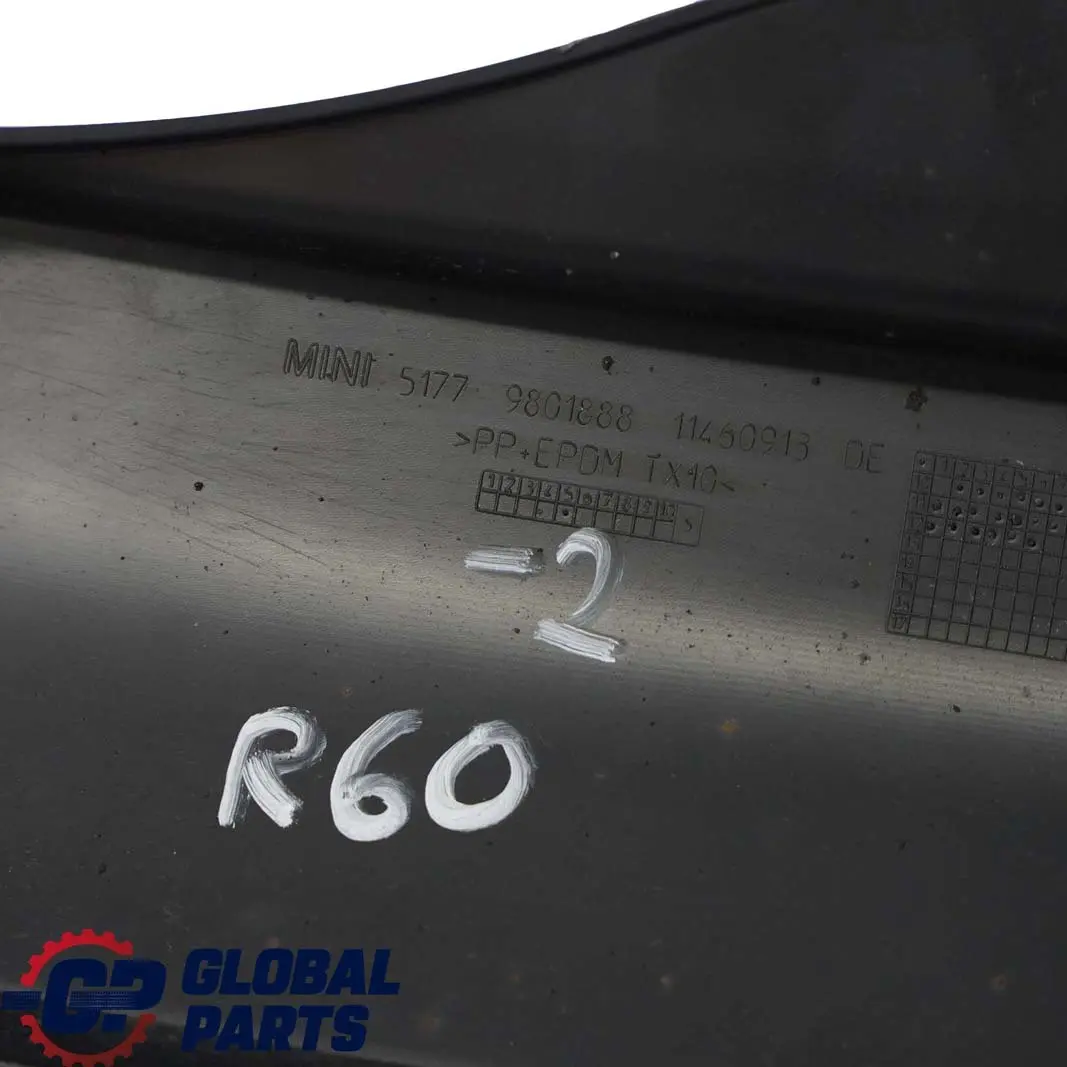 Schwellerleiste Schweller Rechts für BMW MINI Countryman R60 1 Cooper S mit Teilenummer 9801888 BMW MINI Countryman R60 1 Cooper S Schwellerleiste Schweller Rechts - SKU 9801888-2 - Teilenummer 9801888