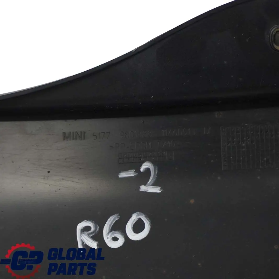 Right O/S Sill Skirt Door Side Trim Cover to BMW Mini Countryman R60 Cooper S with Part number 9801888 BMW Mini Countryman R60 Cooper S Right O/S Sill Skirt Door Side Trim Cover - SKU 9801888-2 - Part number 9801888
