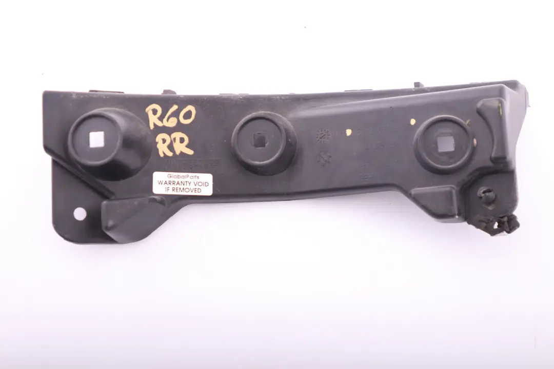 Mini R60 Guia parachoques trasero derecho O / Soporte De montaje - SKU 9802116 - Número de pieza 9802116