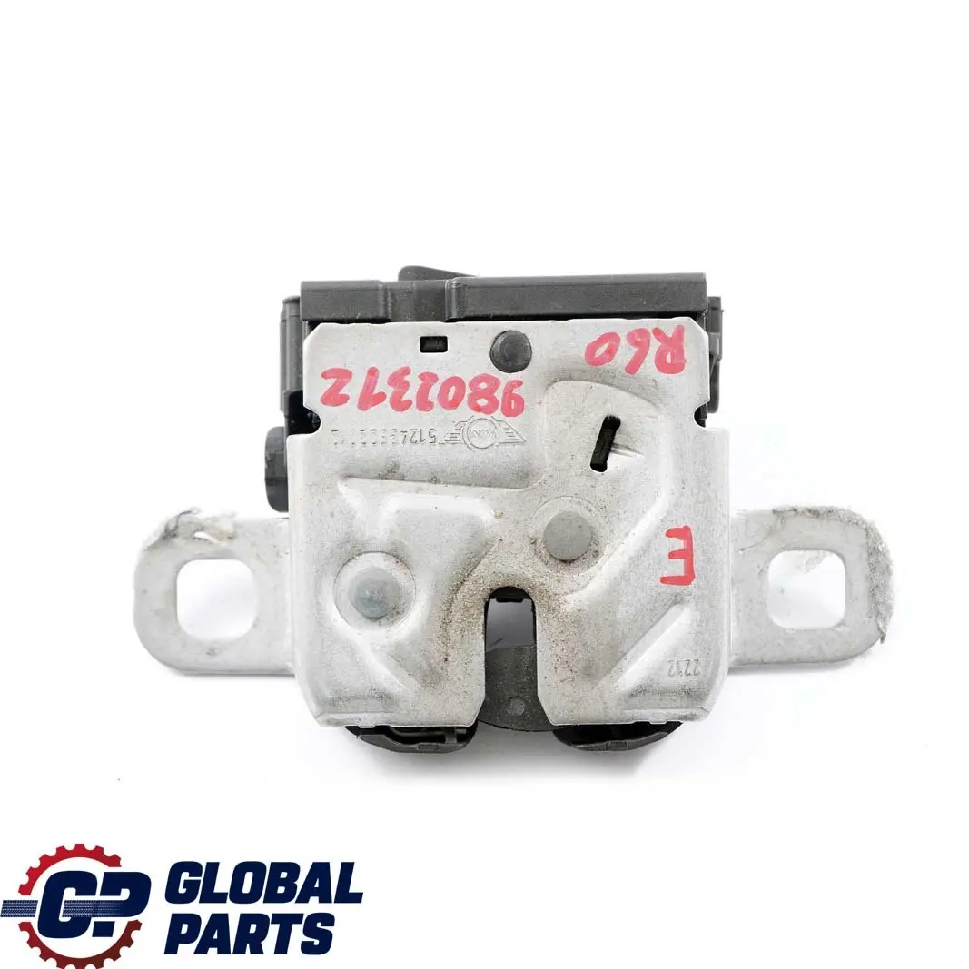 Trasero Maletero Tapa Port?n Cerradura Pestillo para Mini Cooper R60 R61 con número de pieza 9802312 Mini Cooper R60 R61 Trasero Maletero Tapa Port?n Cerradura Pestillo - SKU 9802312 - Número de pieza 9802312