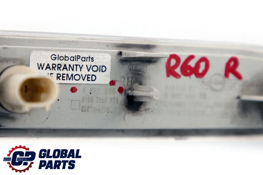  Indicateur Mini Countryman R60 R61 Direction Turn Side White Right - SKU 9802570 - Numéro de pièce 9802570
