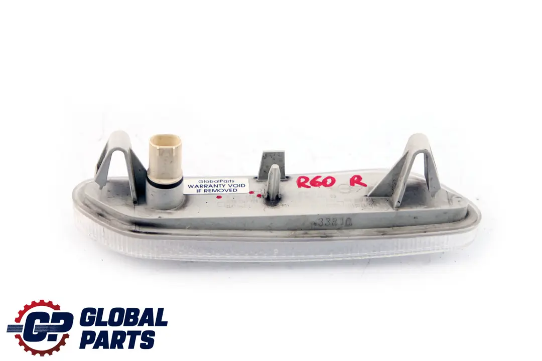 Indicateur Mini Countryman R60 R61 Direction Turn Side White Right pour à propos du numéro de pièce 9802570 Indicateur Mini Countryman R60 R61 Direction Turn Side White Right - SKU 9802570 - Numéro de pièce 9802570