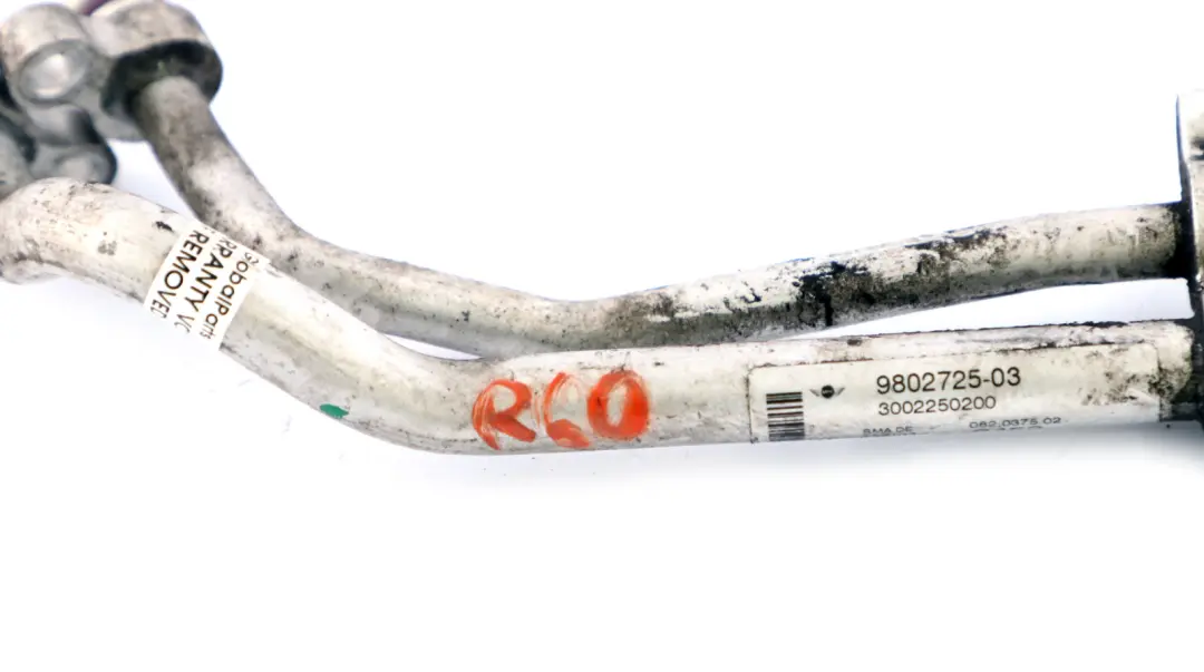 Conditioning Aluminium Double Pipe Hose to Mini Cooper One R60 R61 Air with Part number 9802725 Mini Cooper One R60 R61 Air Conditioning Aluminium Double Pipe Hose - SKU 9802725 - Part number 9802725