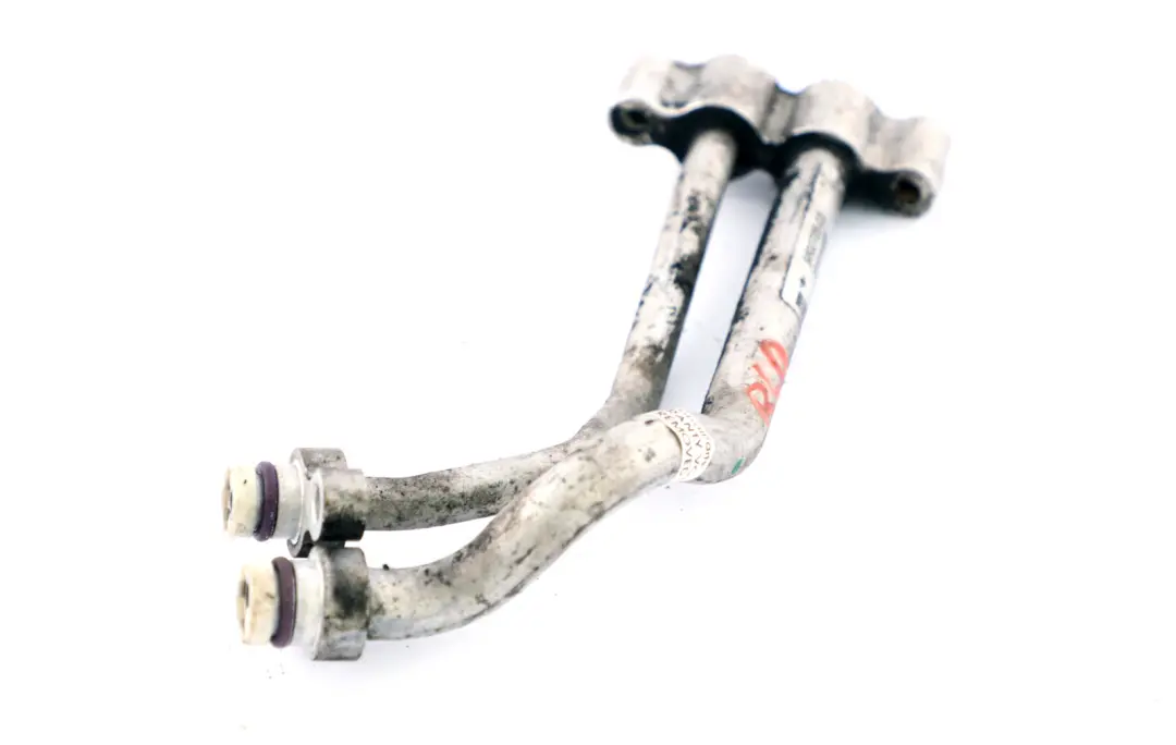 Manguera Aluminio Doble Tubo para aire acondicionado para Mini Cooper R60 R61 con número de pieza 9802725 Mini Cooper R60 R61 Manguera Aluminio Doble Tubo para aire acondicionado - SKU 9802725 - Número de pieza 9802725