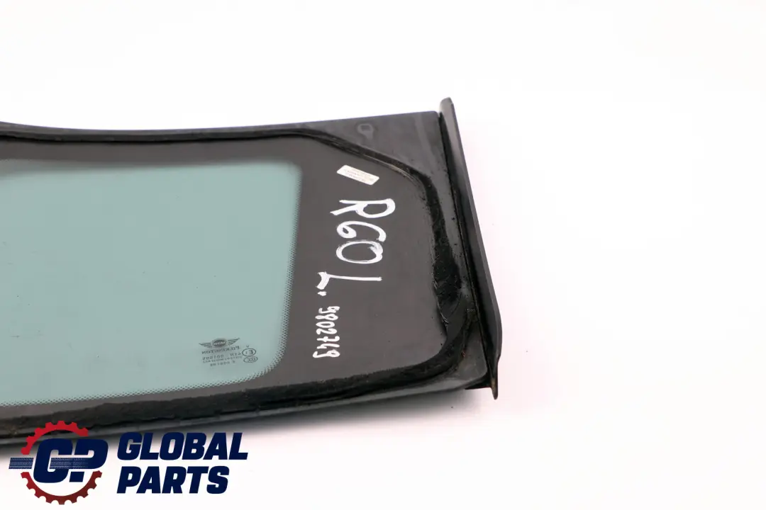 Cristal Lateral Fijo AS3 Trasero Izquierdo para Mini Countryman R60 con número de pieza 9802749 Mini Countryman R60 Cristal Lateral Fijo AS3 Trasero Izquierdo - SKU 9802749 - Número de pieza 9802749