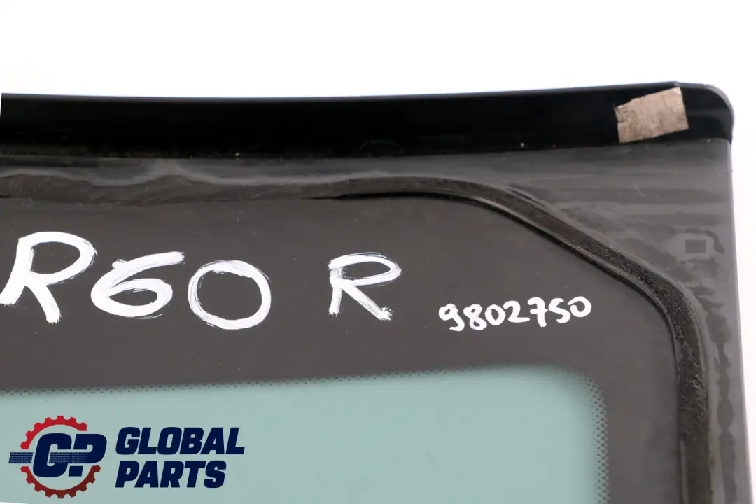Mini Countryman R60 Rear Right O/S Fixed Door Side Window Glass AS3 - SKU 9802750 - Part number 9802750