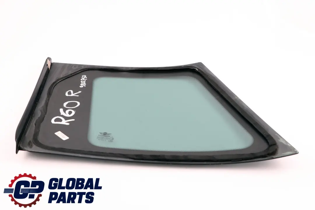 Right O/S Fixed Door Side Window Glass AS3 to Mini Countryman R60 Rear with Part number 9802750 Mini Countryman R60 Rear Right O/S Fixed Door Side Window Glass AS3 - SKU 9802750 - Part number 9802750