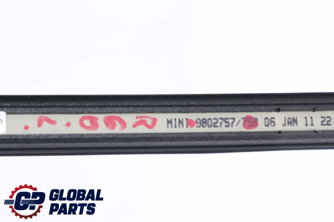BMW Mini Countryman R60 Left N/S Roof Railing Cover Trim Strip - SKU 9802757 - Part number 9802757