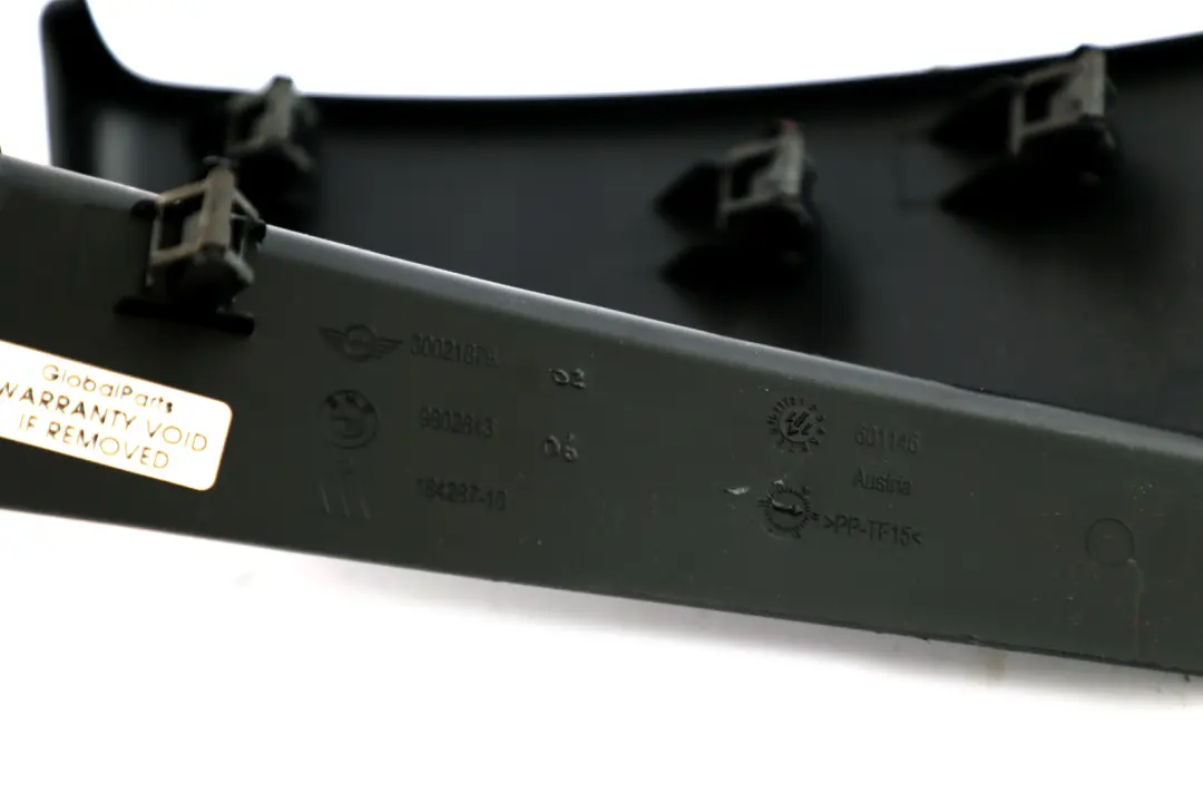 Embellecedor Panel I Derecha para Mini Countryman R60 con número de pieza 9802843 Mini Countryman R60 Embellecedor Panel I Derecha - SKU 9802843 - Número de pieza 9802843