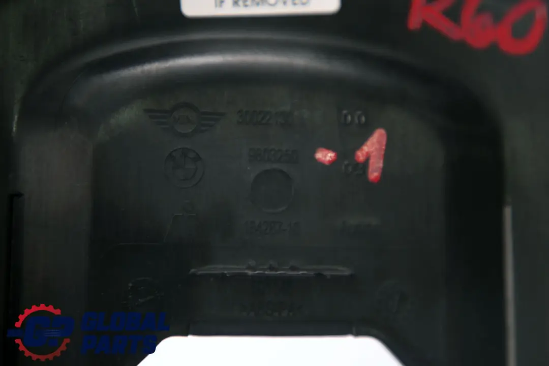 Panneau garniture supérieur colonne de direction Countryman Paceman pour Mini R60 R61 à propos du numéro de pièce 9803250 Mini R60 R61 Panneau garniture supérieur colonne de direction Countryman Paceman - SKU 9803250-1 - Numéro de pièce 9803250