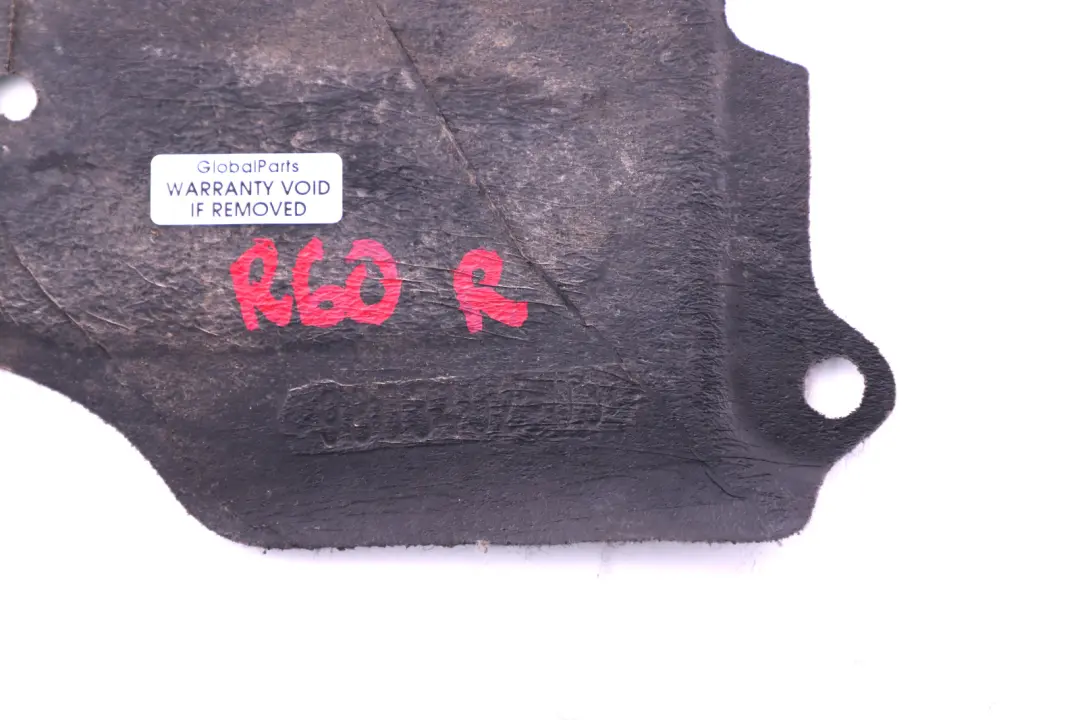 Prawa Izolacja Wugłuszenie do Mini R60 R61 o numerze 9803492 Mini R60 R61 Prawa Izolacja Wugłuszenie - SKU 9803492 - Numer Części 9803492