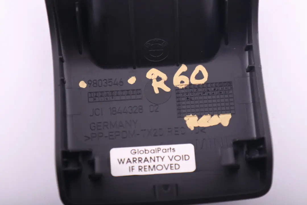 Couverture Rail de Siege Charbon Noir pour Mini R60 R61 à propos du numéro de pièce 9803546 Mini R60 R61 Couverture Rail de Siege Charbon Noir - SKU 9803546 - Numéro de pièce 9803546