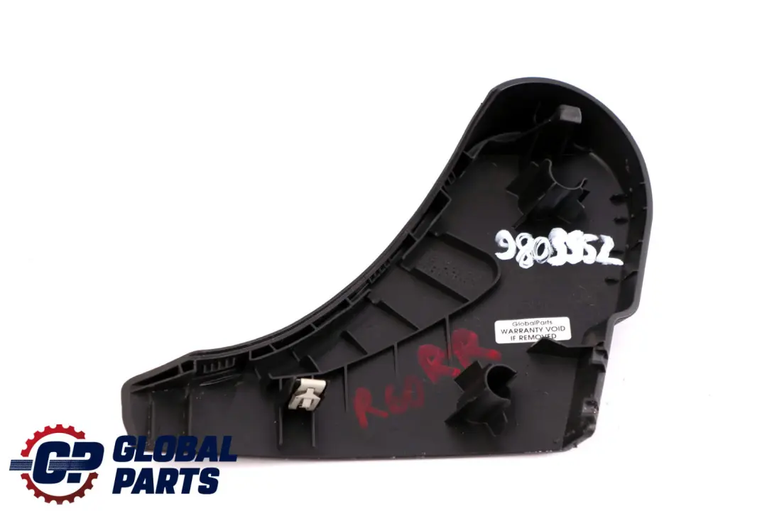 Outer Right O/S Covering Cover Trim to BMW Mini Countryman R60 Rear Seat with Part number 9803552 BMW Mini Countryman R60 Rear Seat Outer Right O/S Covering Cover Trim - SKU 9803552 - Part number 9803552