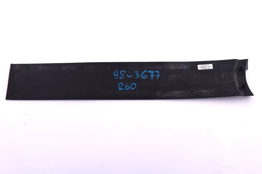 *BMW Mini Coooper Countryman R60 Einlegematte Schinne Carbon Schwarz für mit Teilenummer 9803677 *BMW Mini Coooper Countryman R60 Einlegematte Schinne Carbon Schwarz - SKU 9803677 - Teilenummer 9803677