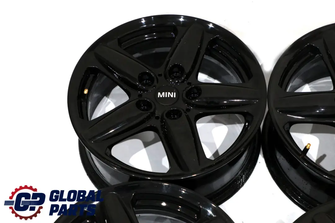 Complete Set 4x Wheel Rim 16" 6,5J ET:46 5-Star Single Spoke to Mini Cooper R60 with Part number 9803720 Mini Cooper R60 Complete Set 4x Wheel Rim 16" 6,5J ET:46 5-Star Single Spoke - SKU 9803720 - Part number 9803720