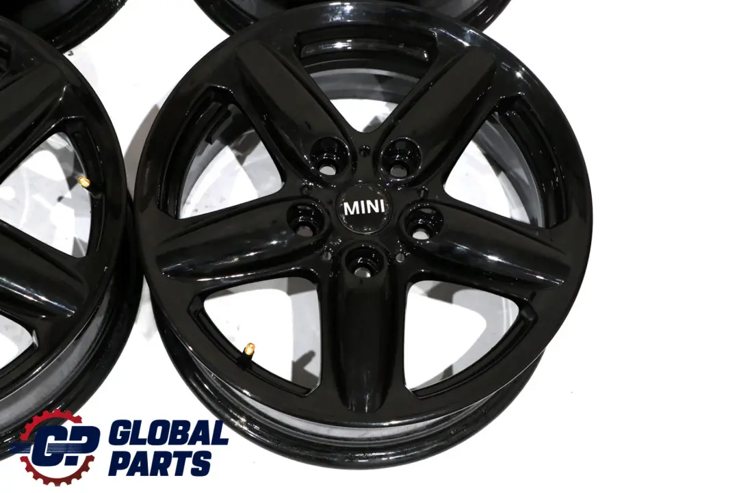 Complete Set 4x Wheel Rim 16" 6,5J ET:46 5-Star Single Spoke to Mini Cooper R60 with Part number 9803720 Mini Cooper R60 Complete Set 4x Wheel Rim 16" 6,5J ET:46 5-Star Single Spoke - SKU 9803720 - Part number 9803720