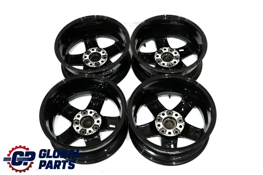 Complete Set 4x Wheel Rim 16" 6,5J ET:46 5-Star Single Spoke to Mini Cooper R60 with Part number 9803720 Mini Cooper R60 Complete Set 4x Wheel Rim 16" 6,5J ET:46 5-Star Single Spoke - SKU 9803720 - Part number 9803720