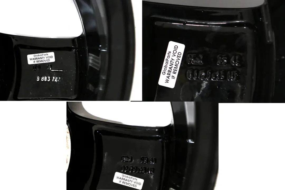 Complete Set 4x Wheel Rim 16" 6,5J ET:46 5-Star Single Spoke to Mini Cooper R60 with Part number 9803720 Mini Cooper R60 Complete Set 4x Wheel Rim 16" 6,5J ET:46 5-Star Single Spoke - SKU 9803720 - Part number 9803720