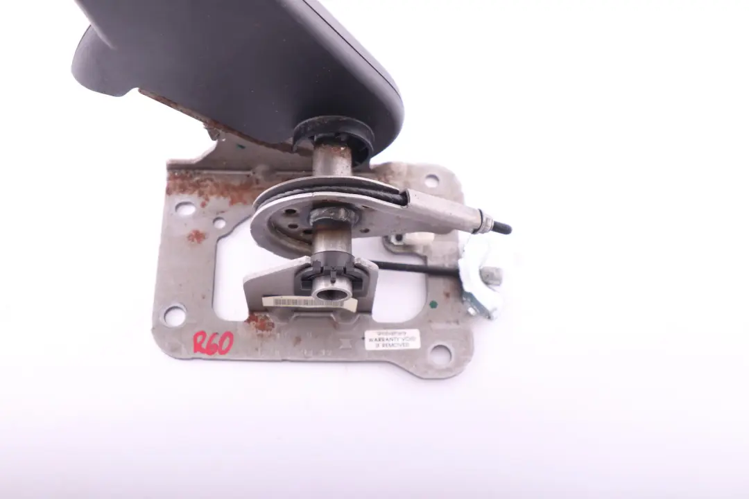 Mecanisme du levier de frein a main pour Mini Cooper R60 R61 à propos du numéro de pièce 9811241 Mini Cooper R60 R61 Mecanisme du levier de frein a main - SKU 9803735 - Numéro de pièce 9811241